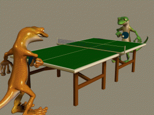 Ping pong volley